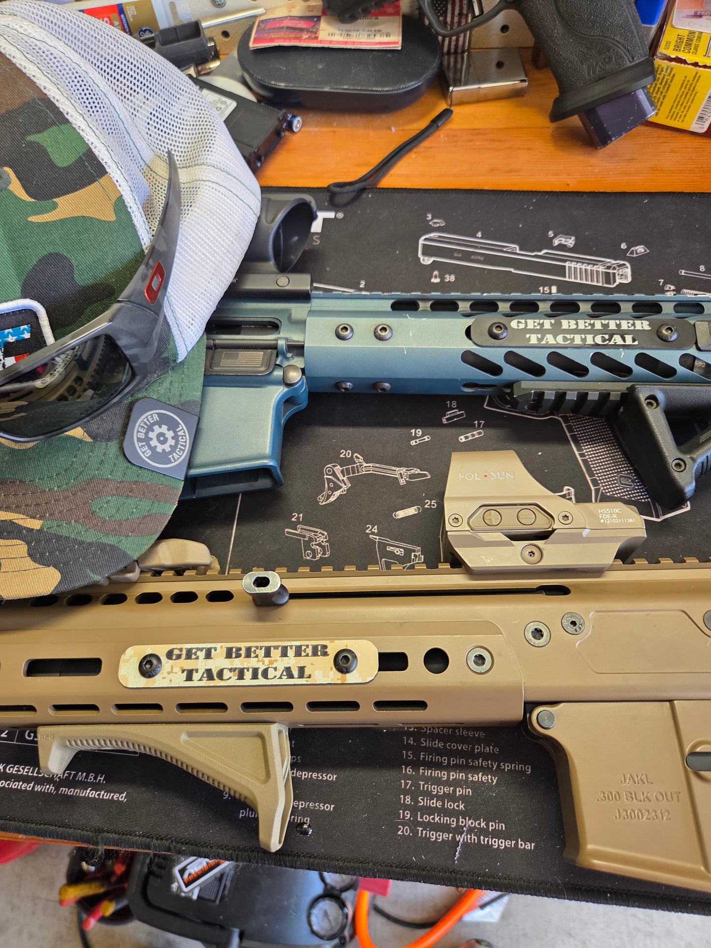 Get Better Tactical Hat Clip