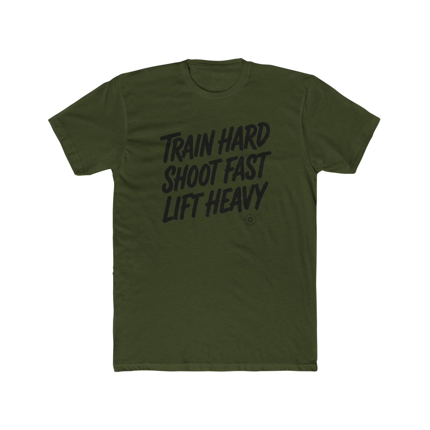 Train Hard, Shoot Fast, Lift Heavy Tee