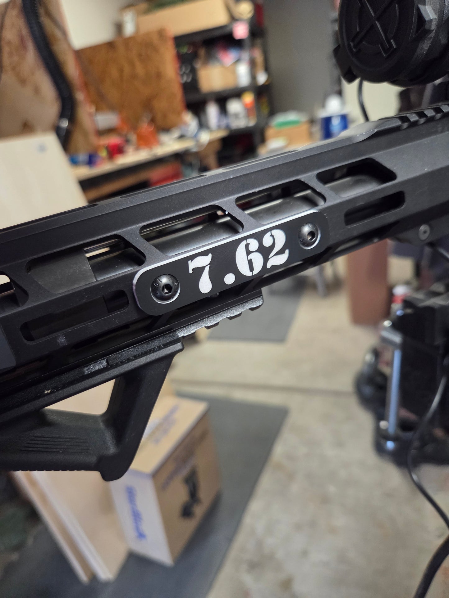 AR Railcover in Black and White  (Original)