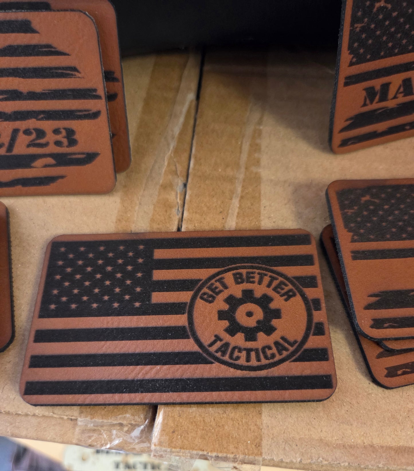Leather Morale Patches
