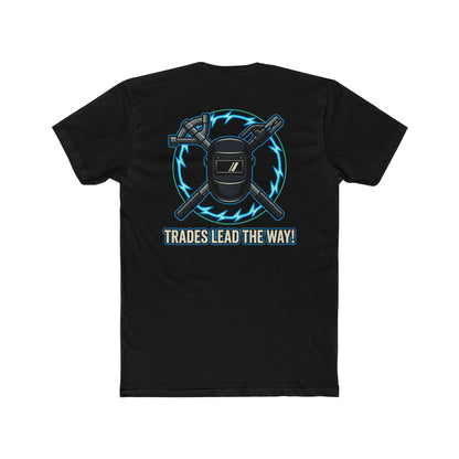 New Trades lead the way! T-shirt. Back logo